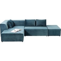 Ecksofa Infinity Velvet Ocean Links von KARE DESIGN