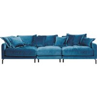 Sofa Lullaby 3-Sitzer Petrol von KARE DESIGN