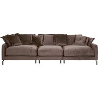 Sofa Lullaby 3-Sitzer Taupe von KARE DESIGN