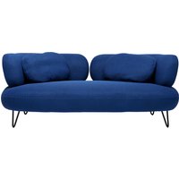 Sofa Peppo 2-Sitzer Blau 182cm von KARE DESIGN