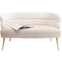 Sofa Sandwich 2-Sitzer Creme 125cm von KARE DESIGN