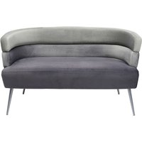 Sofa Sandwich 2-Sitzer Grau von KARE DESIGN