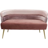 Sofa Sandwich 2-Sitzer Rosa von KARE DESIGN