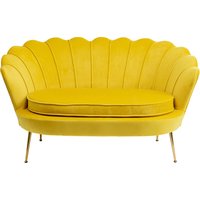 Sofa Water Lily 2-Sitzer Gelb 132cm von KARE DESIGN