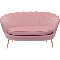 Sofa Water Lily 2-Sitzer Gold Rosa von KARE DESIGN