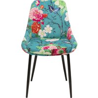 Stuhl East Side Flower Fever Blau Stuhl East Side Flower Fever Blau von KARE DESIGN