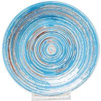 Teller Swirl Blau Ø19cm von KARE DESIGN