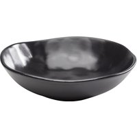 Teller Tief Organic Black Ø22cm von KARE DESIGN