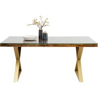 Tisch Conley Cross Brass 180x90cm von KARE DESIGN