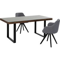 Tisch Conley Schwarz 180x90 von KARE DESIGN