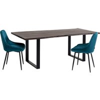 Tisch Harmony Dunkel Schwarz 160x80 von KARE DESIGN