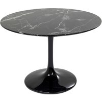 Tisch Solo Marble Schwarz Ø110 von KARE DESIGN