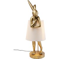 Tischleuchte Animal Rabbit Gold/Weiß 88cm von KARE DESIGN