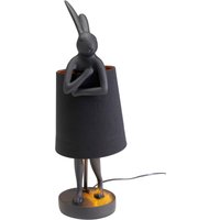 Tischleuchte Animal Rabbit Matt Schwarz 50cm von KARE DESIGN