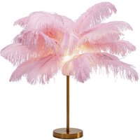 Tischleuchte Feather Palm Pink 60cm von KARE DESIGN