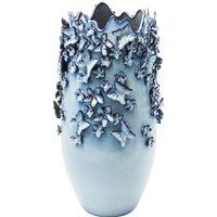 Vase Butterflies Lightblue 50cm von KARE DESIGN