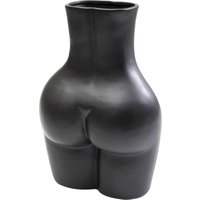 Vase Donna Schwarz 40cm von KARE DESIGN