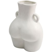 Vase Donna Weiß 22cm von KARE DESIGN
