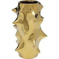 Vase Pointy Gold 25cm von KARE DESIGN