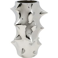 Vase Pointy Silber 30cm von KARE DESIGN