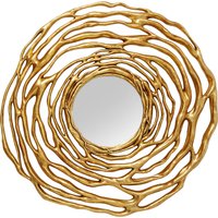 Wandspiegel Twiggy Gold Ø121cm von KARE DESIGN