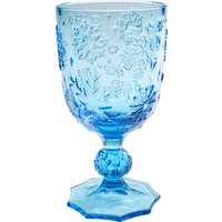Weinglas Ice Flowers Blau von KARE DESIGN