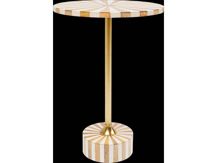 Beistelltisch DOMERO CIRQUE goldfarbig Beistelltisch DOMERO CIRQUE goldfarbig von KARE-Design