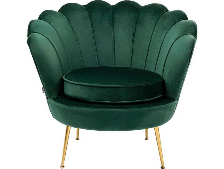 Cocktailsessel WATER LILY dunkelgrün Cocktailsessel WATER LILY dunkelgrün von KARE-Design