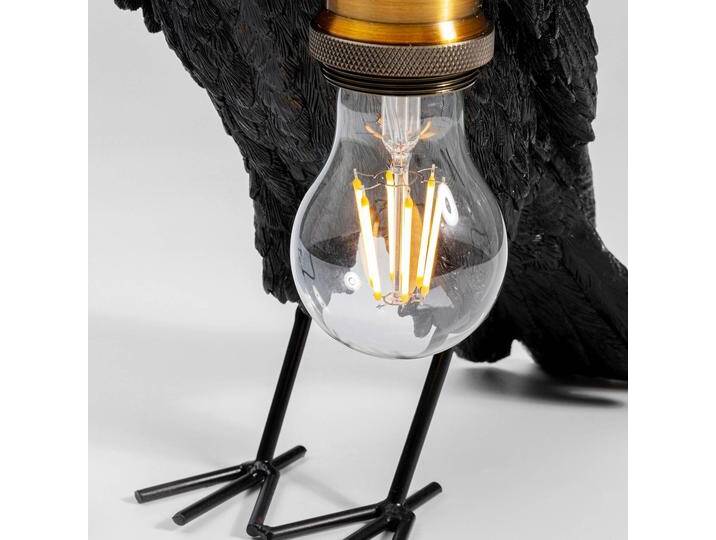 KARE Animal Crow Tischlampe in Form einer Krähe für Wohn & Esszimmer - Schwarz - Kunststoff KARE Animal Crow Tischlampe in Form einer Krähe für Wohn & Esszimmer - Schwarz - Kunststoff von KARE-Design