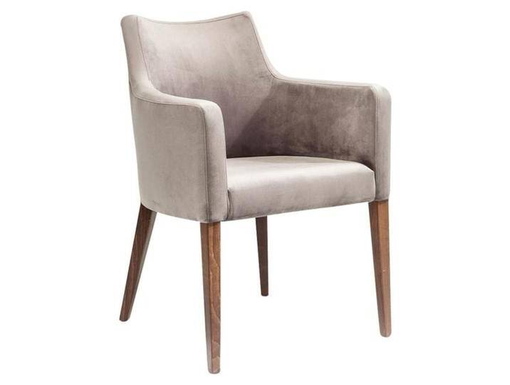 KARE Armlehnstuhl 82470 Mode Velvet Grau Dunkelgrau von KARE-Design