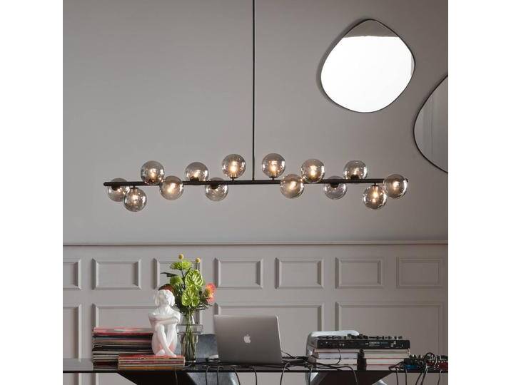 KARE Scala Balls Hängeleuchte, schwarz für Wohn & Esszimmer - Modern - Metall von KARE-Design