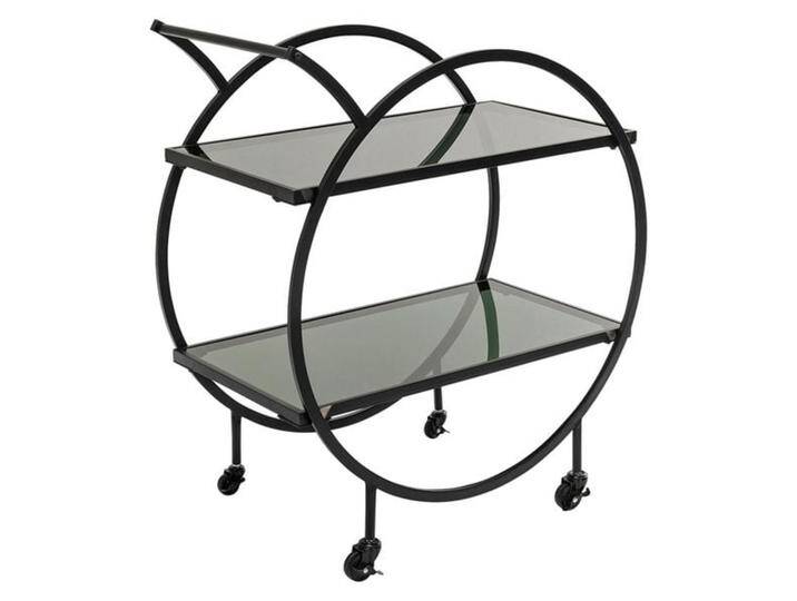 KARE Vinoteca Loft Servierwagen 74x39,5x85cm Schwarz von KARE-Design