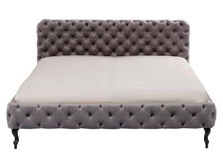 Kare Design »Desire« Velvet Bett Silbergrau – erhältlich in 3 Größen von KARE-Design