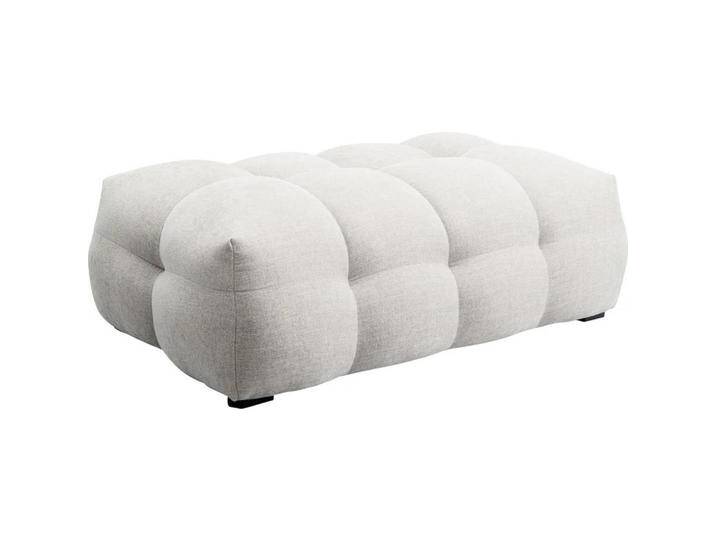 Kare-Design HOCKER, Creme, Erle, massiv, rechteckig, 127x42x82 cm, Stoffauswahl, Stühle von KARE-Design