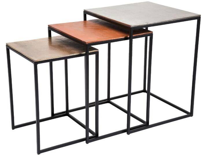 Kare Design »Loft« Beistelltisch 3er - Set von KARE-Design