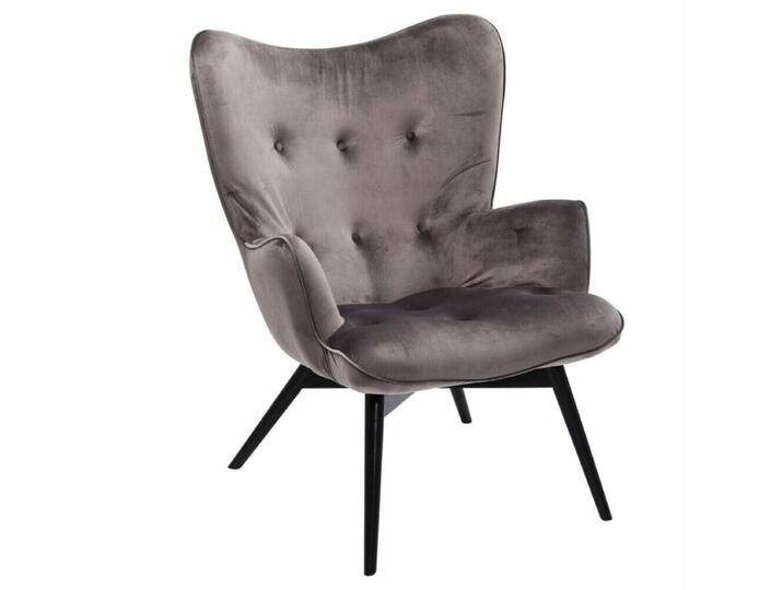 Kare Design Vicky Sessel - Samt Velvet grau Kare Design Vicky Sessel - Samt Velvet grau von KARE-Design