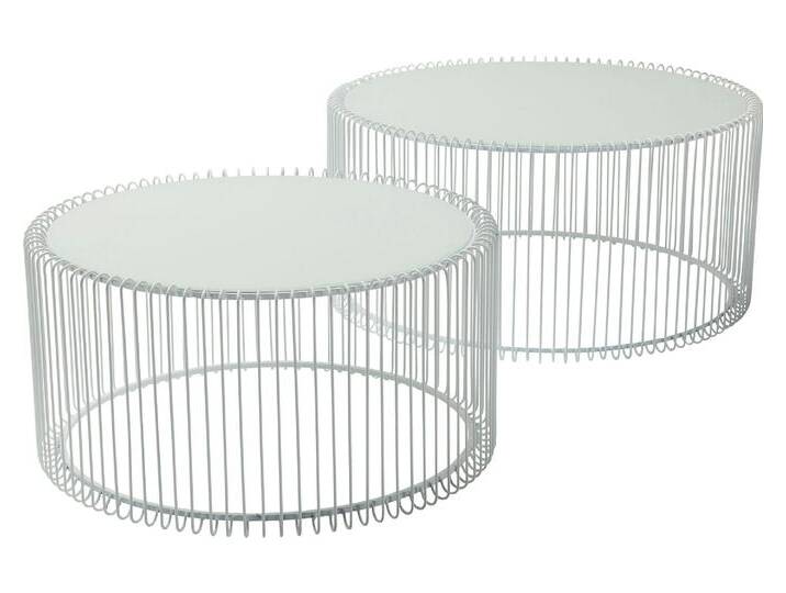 Kare Design »Wire White« Couchtisch 2er - Set Kare Design »Wire White« Couchtisch 2er - Set von KARE-Design