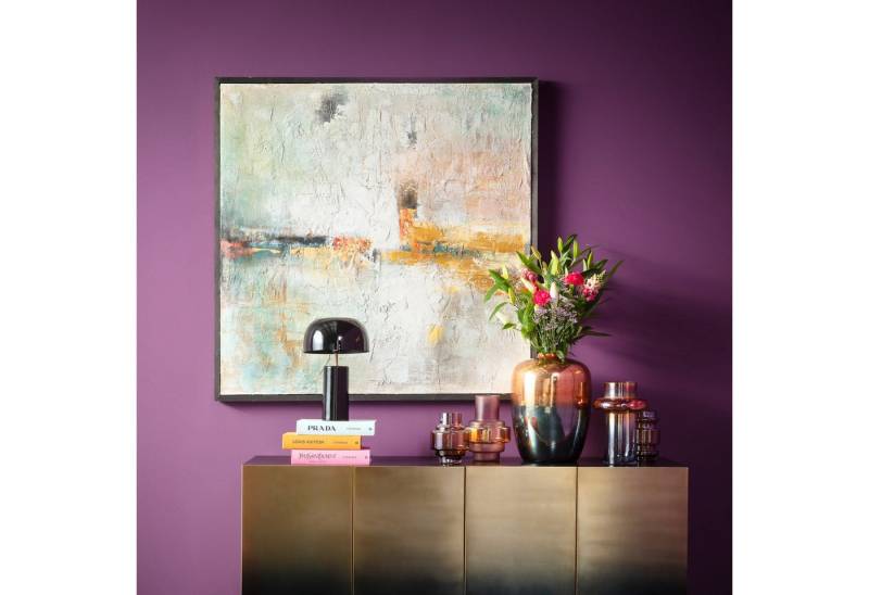 Kare Design Bild mit Rahmen Gerahmtes Bild Dust Blau von Kare Design