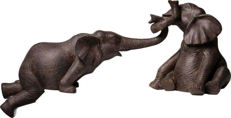 Kare Design Dekofigur Deko Figur Elefant Zirkus (2/Set) von Kare Design