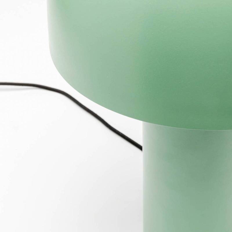KARE Tischleuchte Loungy, grün, Stahl, Höhe 38 cm von KARE