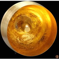 [NEUWERTIG] B-Ware Kare Bodenleuchte Stehlampe Apollon Gold ø 50 Cm Stahl Lichtquelle Dekoration von KARE