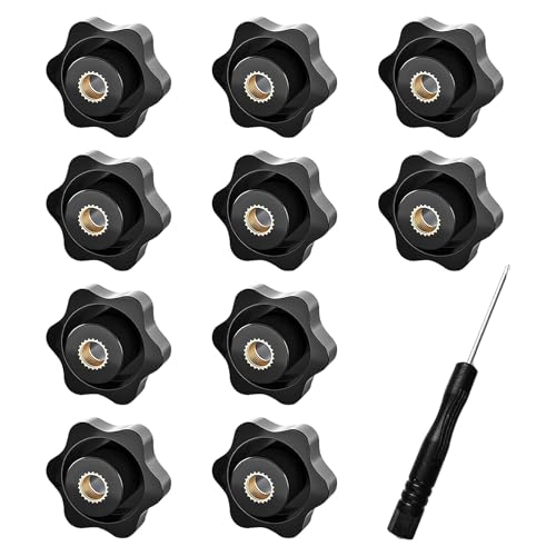 KARELLS Sterngriffmutter M8,sternmutter m8,Innengewinde Klemmknopf, Rändelmutter,M8 Klemmmutter,Sternkopf Klemmknopf, Rändelknopf,Rändelgriffmuttern,M8 Sternschraube Rändelschraube,10Pcs KARELLS Sterngriffmutter M8,sternmutter m8,Innengewinde Klemmknopf, Rändelmutter,M8 Klemmmutter,Sternkopf Klemmknopf, Rändelknopf,Rändelgriffmuttern,M8 Sternschraube Rändelschraube,10Pcs von KARELLS