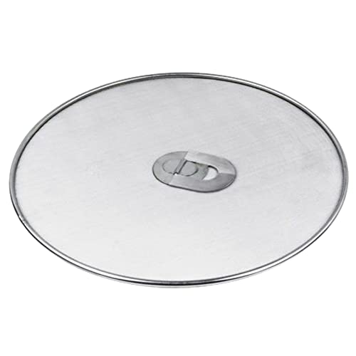 KAREN66 25cm Edelstahl Spritzschutz Multifunktionale Splatter Bildschirm Wachen Pfannen Spritzschutz, Spritzer Schutz Bratpfanne Öl Proofing Deckel mit Klappgriff Spritzer KAREN66 25cm Edelstahl Spritzschutz Multifunktionale Splatter Bildschirm Wachen Pfannen Spritzschutz, Spritzer Schutz Bratpfanne Öl Proofing Deckel mit Klappgriff Spritzer von KAREN66