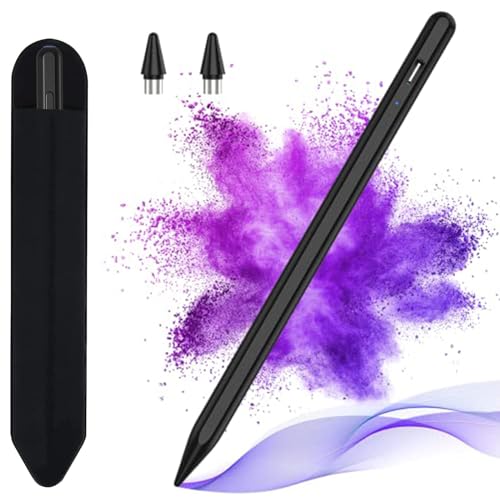 Tablet Stift für Android,Stylus Pen Kompatibel mit Samsung/Huawei/Lenovo/Mi/Vivo Tablet,Verbesserte Präzision und Handflächenverkleinerung (schwarz) von FUWANG