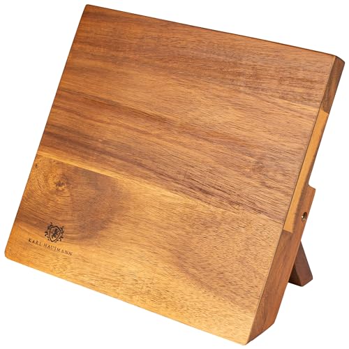 KARL HAUSMANN Messerblock Magnetisch ohne Messer - Magnetischer Messer block aus Akazienholz - magnet messerblock - Unbestückte Messerblöcke - Magnetic Knife Block - Messerhalter Magnetisch Holz KARL HAUSMANN Messerblock Magnetisch ohne Messer - Magnetischer Messer block aus Akazienholz - magnet messerblock - Unbestückte Messerblöcke - Magnetic Knife Block - Messerhalter Magnetisch Holz von KARL HAUSMANN