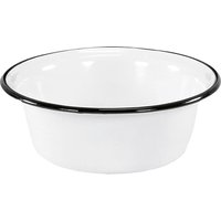 KARL KRÜGER Schüssel Ø24cm weiß emailliert von KARL KRÜGER