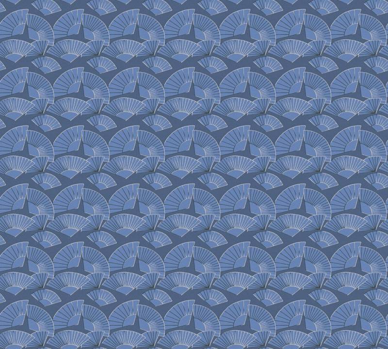 KARL LAGERFELD Vliestapete Karl Lagerfeld, Design Tapete, blau, weiß von KARL LAGERFELD