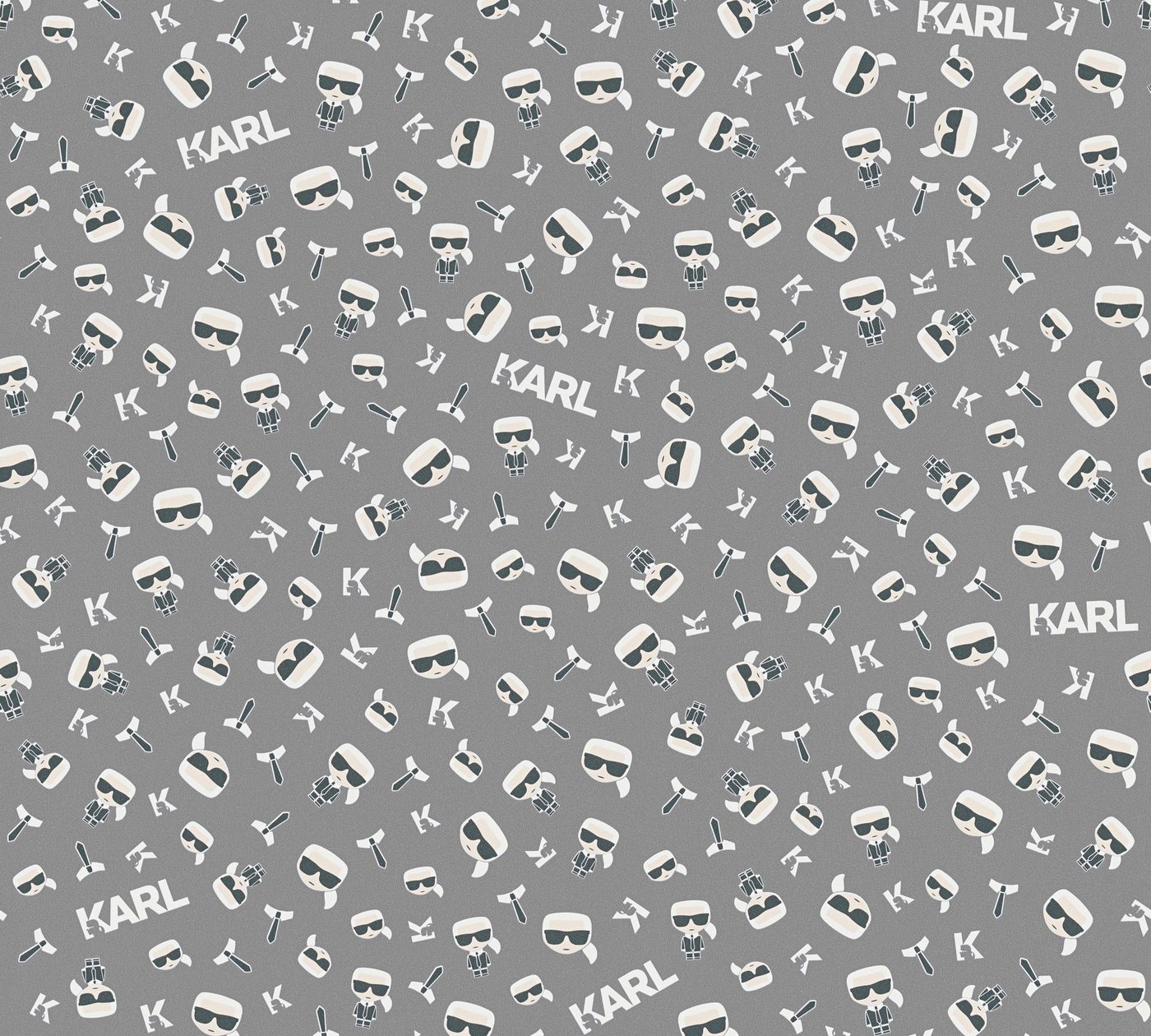 KARL LAGERFELD Vliestapete Karl Lagerfeld, Design Tapete, grau, weiß KARL LAGERFELD Vliestapete Karl Lagerfeld, Design Tapete, grau, weiß von KARL LAGERFELD