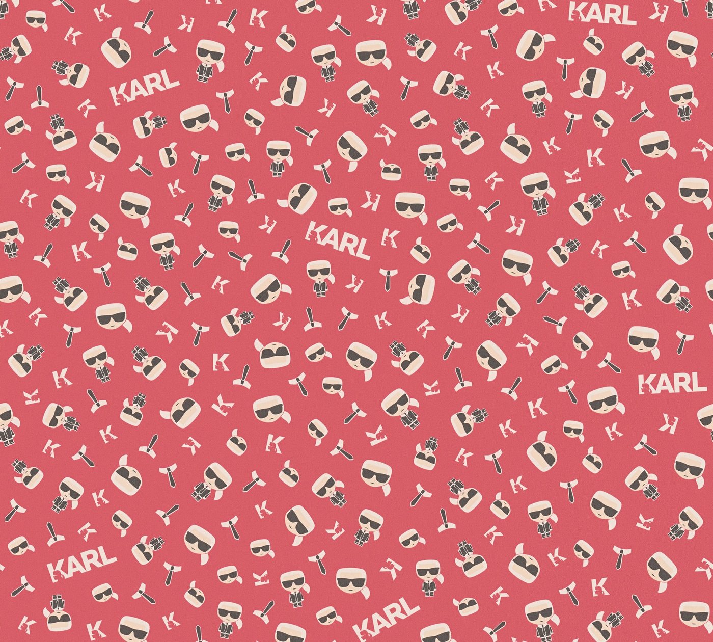 KARL LAGERFELD Vliestapete Karl Lagerfeld, Design Tapete, pink, weiß KARL LAGERFELD Vliestapete Karl Lagerfeld, Design Tapete, pink, weiß von KARL LAGERFELD