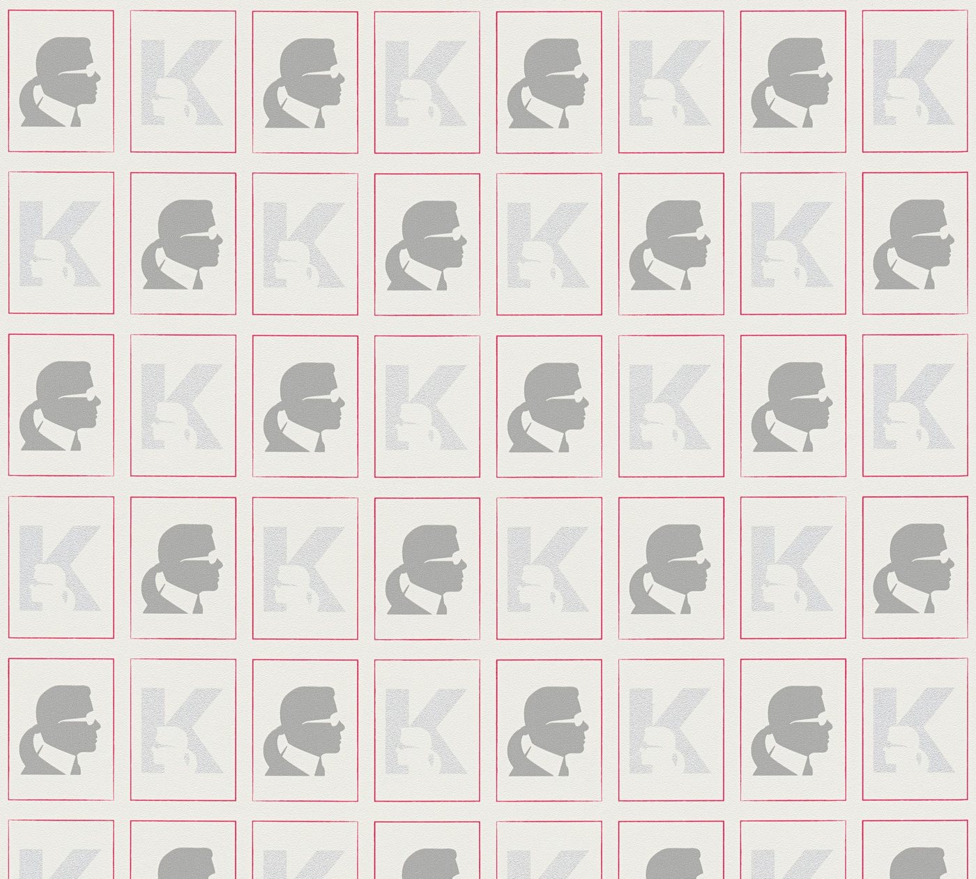 KARL LAGERFELD Vliestapete Karl Lagerfeld, Design Tapete, weiß, silber KARL LAGERFELD Vliestapete Karl Lagerfeld, Design Tapete, weiß, silber von KARL LAGERFELD